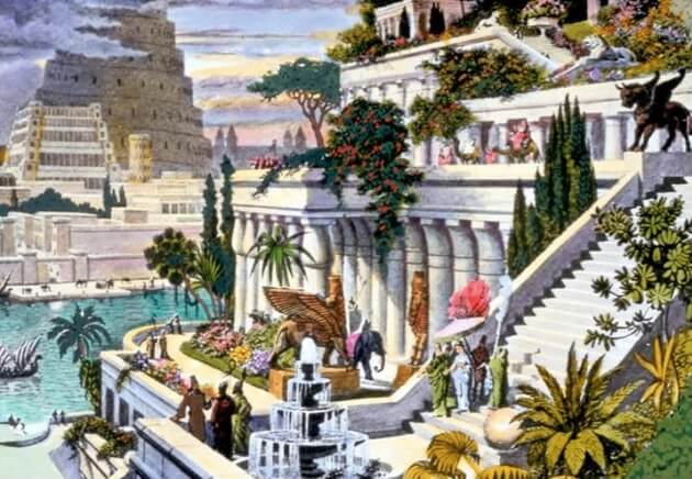 jardines con historia jardines colgantes de babilonia