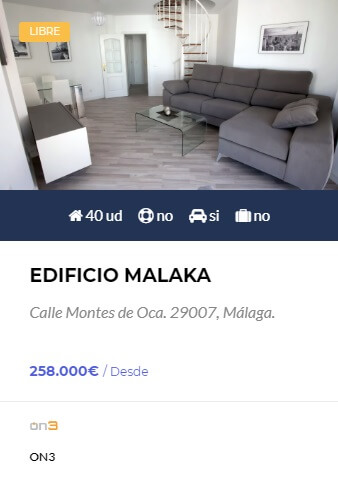 Malaka - obra nueva en Córdoba