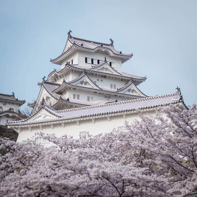 castillo de himeji japón arquitectura singular por el mundo