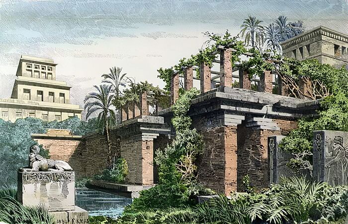 Jardines Colgantes de Babilonia. Paseando por con Historia