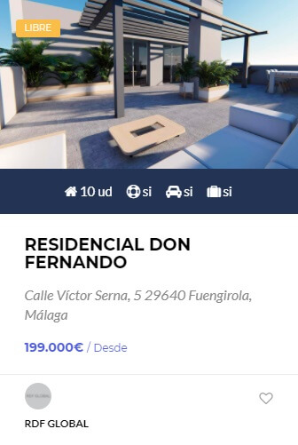 Residencial Don Fernando - obranuevaenmalaga