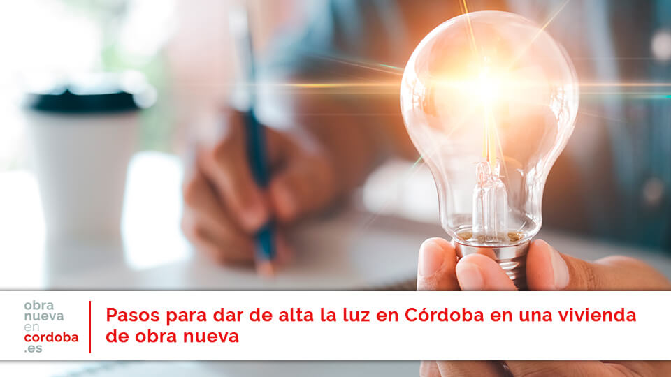 dar de alta la luz en Córdoba