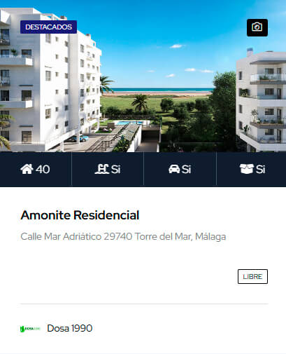 Amonite Residencial - obranuevaenmalaga