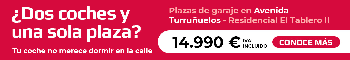 garajes turruñuelos residencial el tablero ii