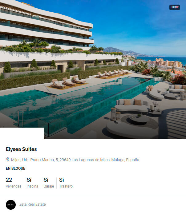 Elysea-Suites Costa Malaga - obra nueva en cordoba